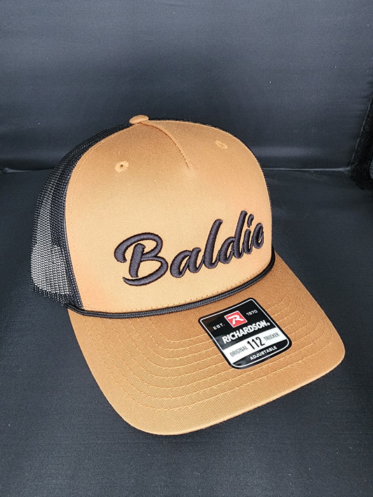 Baldie Hat - Chrome Dome Caramel