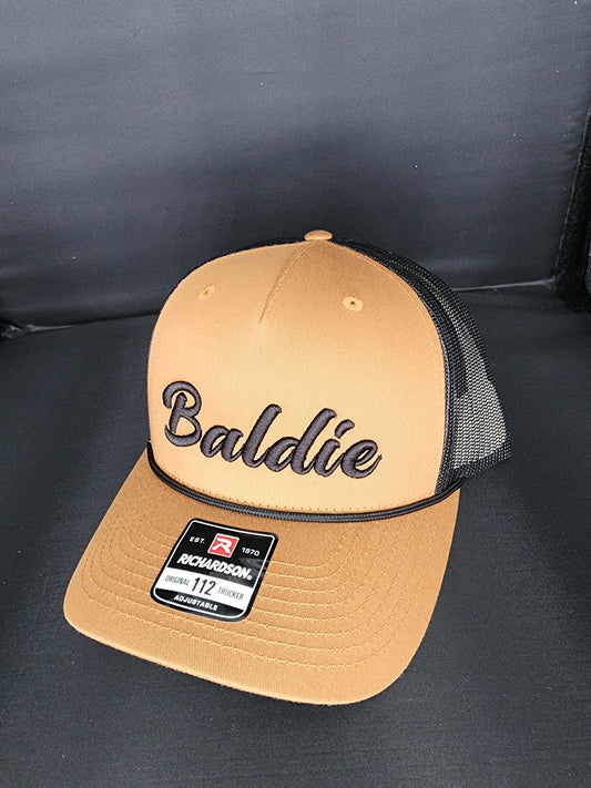 Baldie Hat - Chrome Dome Caramel