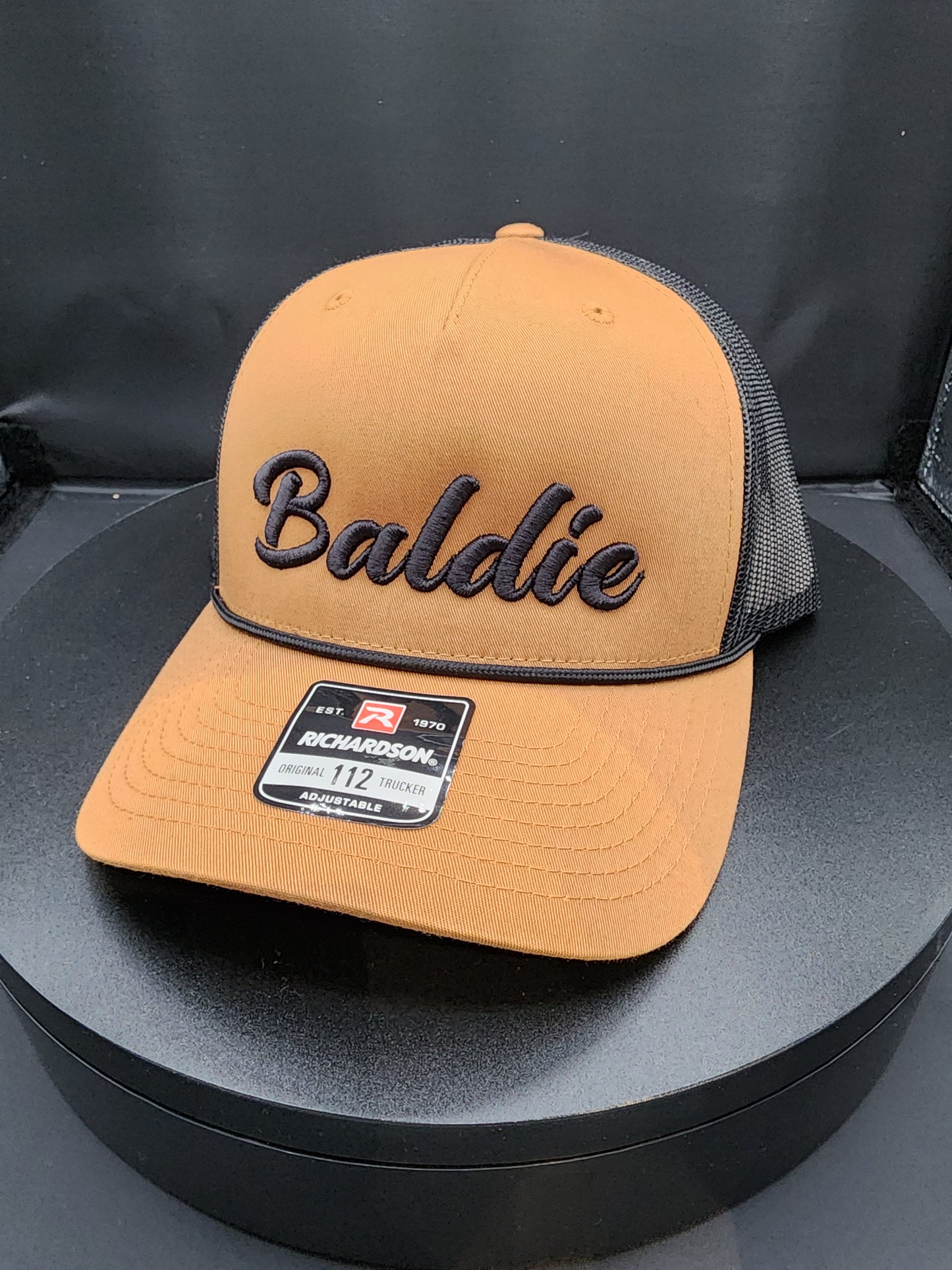 Baldie Hat - Chrome Dome Caramel