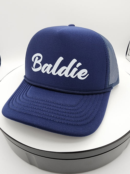 Baldie Hat - Nautical Noggin Navy