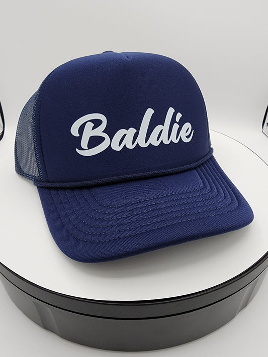 Baldie Hat - Nautical Noggin Navy
