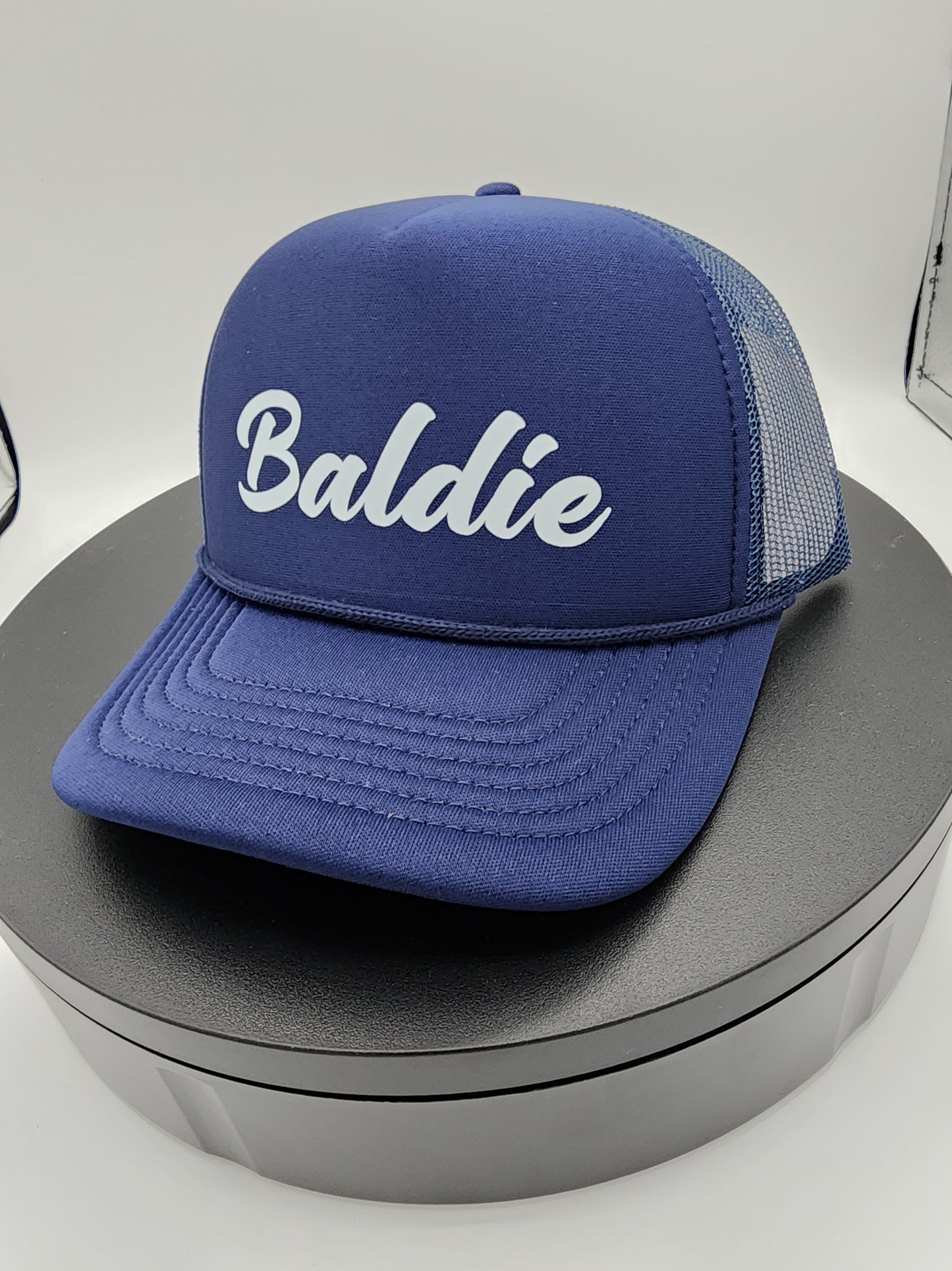 Baldie Hat - Nautical Noggin Navy