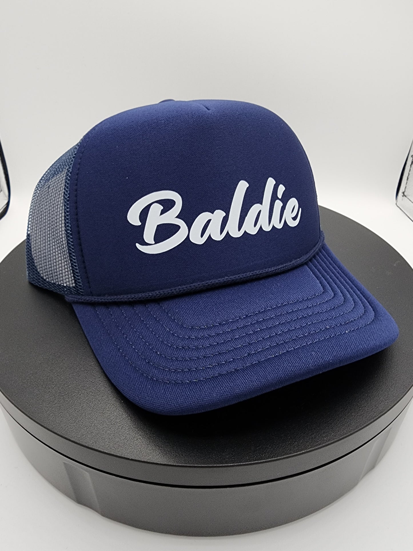 Baldie Hat - Nautical Noggin Navy