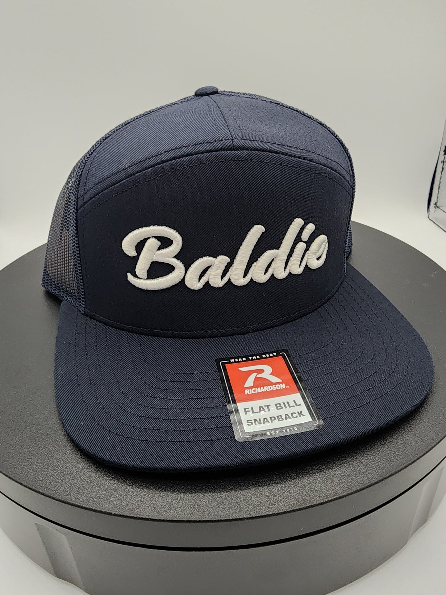 Baldie Hat - Hairs Are Few Navy Blue