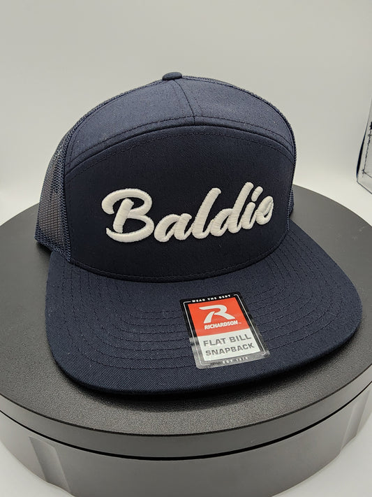 Baldie Hat - Hairs Are Few Navy Blue