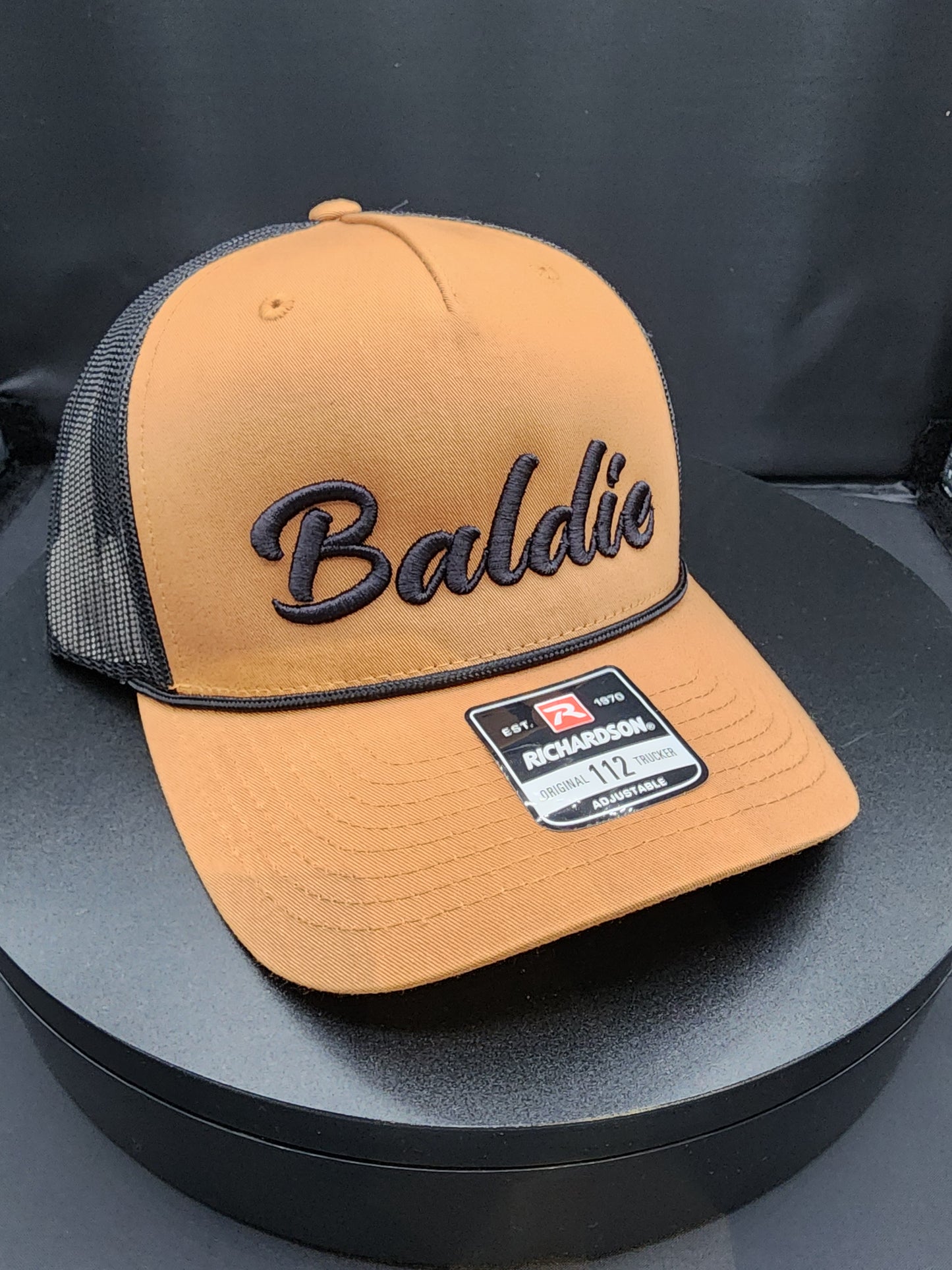 Baldie Hat - Chrome Dome Caramel